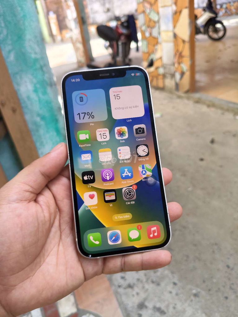 Apple iPhone 12 64GB Trắng Đã sử dụng. Mua bán Điện thoại tại Quận Liên Chiểu Đà Nẵng được đăng bởi Công Lực hình 1