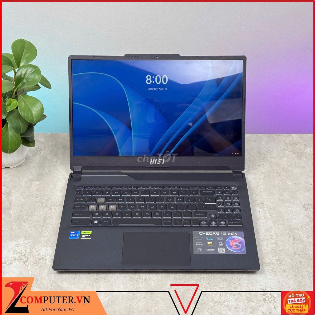 LAPTOP MSI I7 12650H/16GB/512GB/4060 8G/15.6"144HZ. Mua bán Laptop tại Thành phố Thủ Đức Tp Hồ Chí Minh được đăng bởi Z Computer hình 1