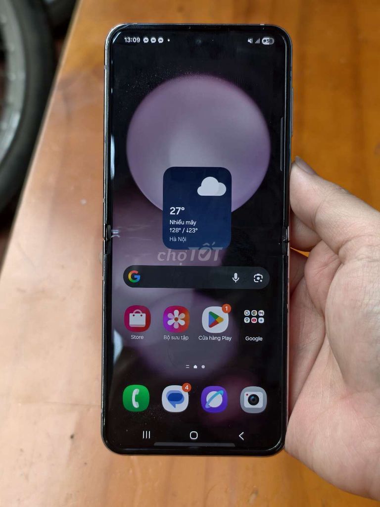 Samsung Z Flip 5 256GB Tím nguyên zin. Mua bán Điện thoại tại Quận Bắc Từ Liêm Hà Nội được đăng bởi Tiên Phong hình 1