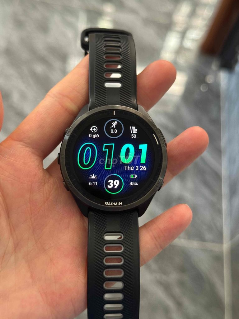 Garmin Forerunner 965 Đen 47mm. Mua bán Thiết bị đeo thông minh tại Quận 8 Tp Hồ Chí Minh được đăng bởi Quỳnh Như hình 1