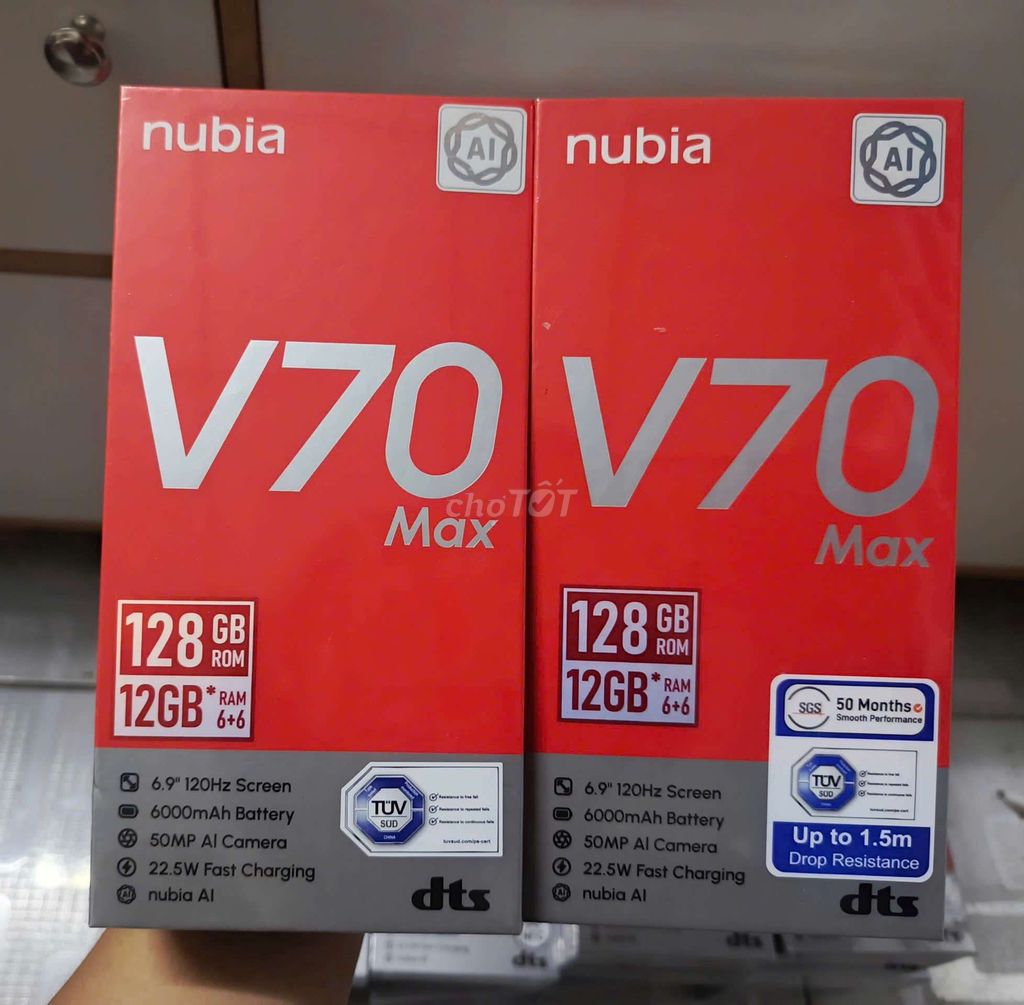Nubia V70 max Fullbox, nguyên seal có NFC. Mua bán Điện thoại tại Quận 7 Tp Hồ Chí Minh được đăng bởi Điện thoại giá tốt hình 1