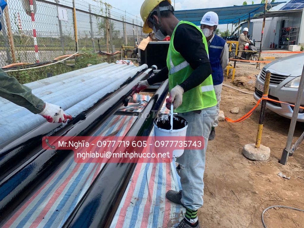 sơn bitumen chống rỉ sắt chống ăn mòn cho ống. Dịch vụ tại Thành phố Thủ Đức Tp Hồ Chí Minh được đăng bởi Bùi Văn Nghĩa  hình 2