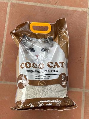 Cát vệ sinh Coco Cat Cà phê 9L