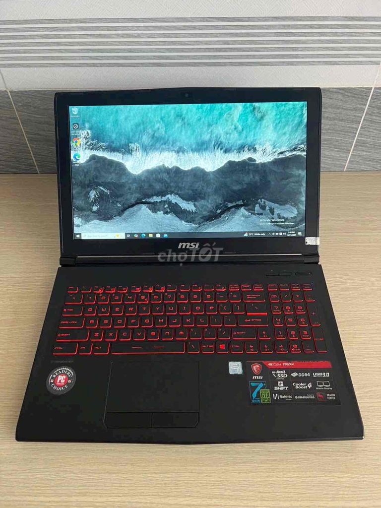MSI Gaming Intel Core i7 15.6 inch 8GB/256GB Đen. Mua bán Laptop tại Thành phố Vĩnh Long Vĩnh Long được đăng bởi Ngà Trần hình 1