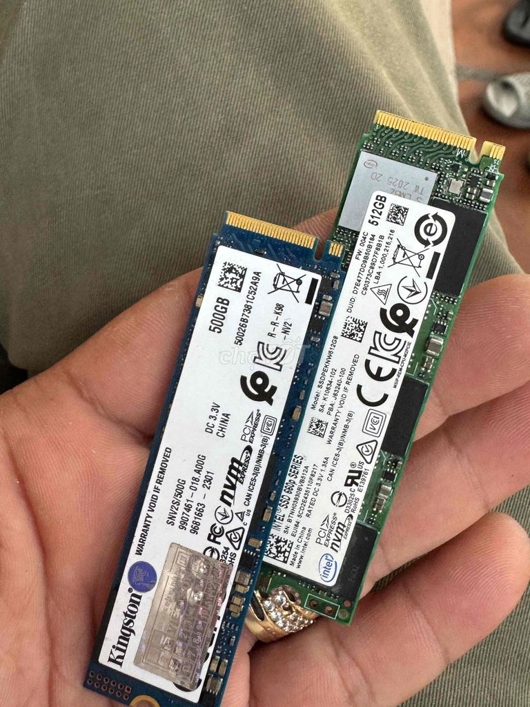 Ổ cứng SSD Kingston 500GB 99%. Mua bán Linh kiện (RAM, Card...) tại Thành phố Nha Trang Khánh Hòa được đăng bởi Nguyễn Duy Lâm hình 1