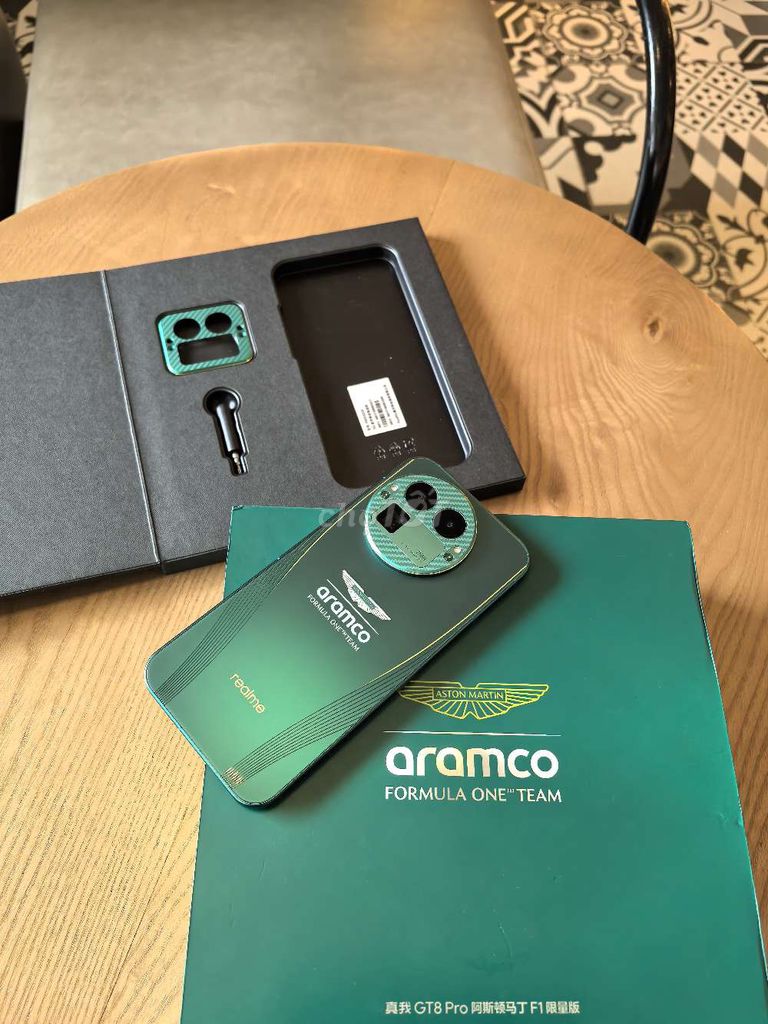 Realme GT8 Pro Aston Martin F1 1TB Xanh 99% Fulbox. Mua bán Điện thoại tại Quận 6 Tp Hồ Chí Minh được đăng bởi Đức Ty hình 1