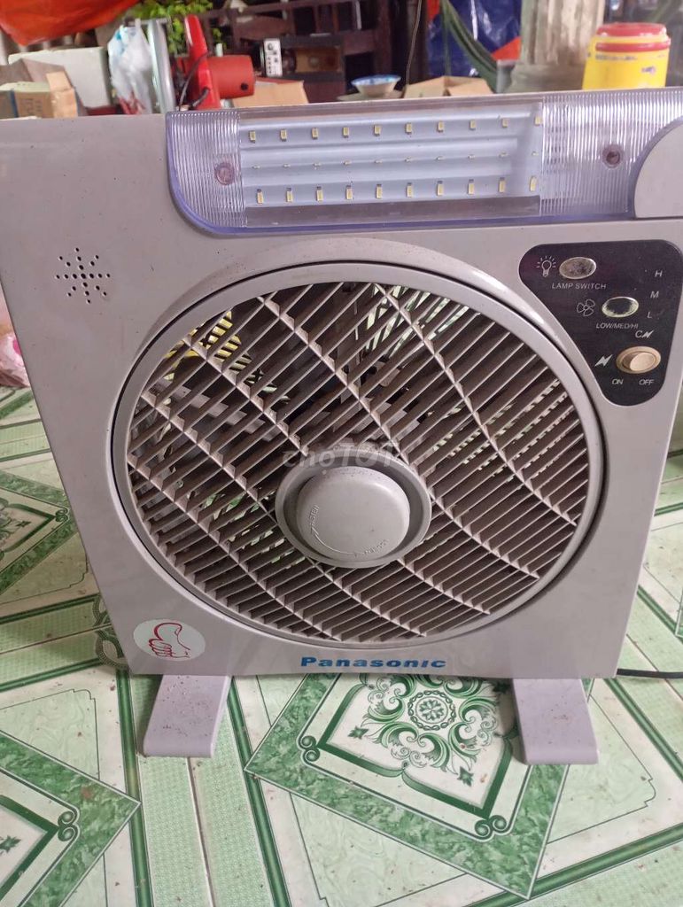 Quạt tích điện Panasonic Xám. Mua bán Quạt tại Huyện Chợ Gạo Tiền Giang được đăng bởi Thanh Dung Vo hình 1