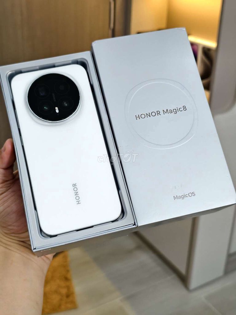 Honor Magic 8 256GB Trắng 99% đẹp. Mua bán Điện thoại tại Quận Gò Vấp Tp Hồ Chí Minh được đăng bởi nhan trinh hình 1