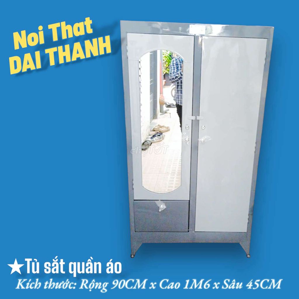 Tủ sắt 90x1m6, GIÁ SIÊU RẺ, HỎA TỐC HCM