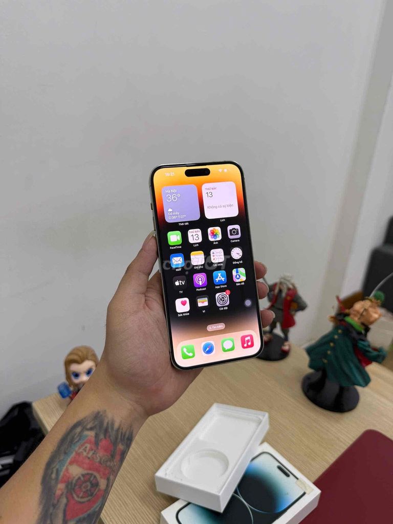 Apple iPhone 14 Pro Max 256GB Vàng Nguyên bản. Mua bán Điện thoại tại Quận Đống Đa Hà Nội được đăng bởi KT Hà Nội Mobile hình 1