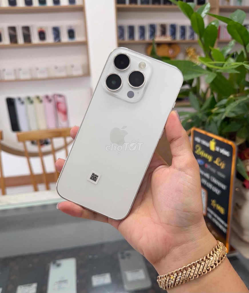 Apple iPhone 14 Pro 128GB Trắng Đã qua sử dụng. Mua bán Điện thoại tại Thành phố Long Xuyên An Giang được đăng bởi  Đặng Lý hình 1