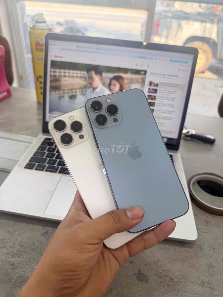 iPhone 13 Pro Max 128GB Xám Trắng. Mua bán Điện thoại tại Quận Ngũ Hành Sơn Đà Nẵng được đăng bởi Nghĩa  hình 1