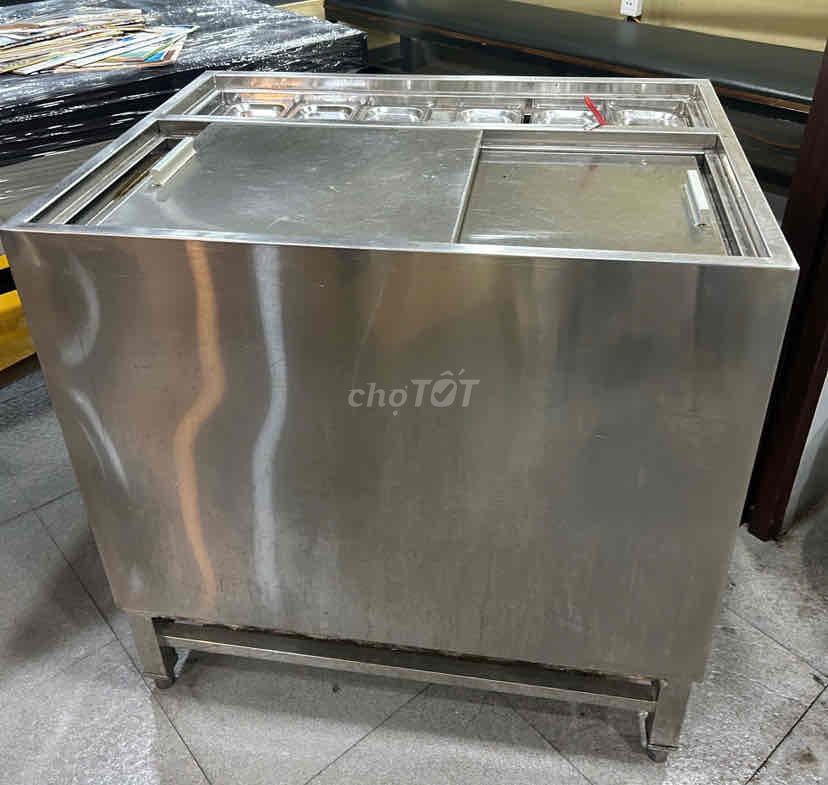 dọn nhà tủ đá inox mua 7,2tr bán 2,2tr bao ktra