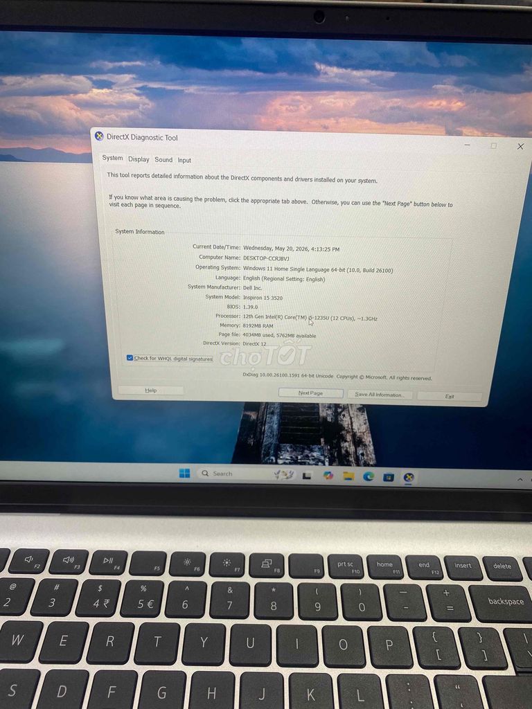 Dell Inspiron 15 i5-1235U 15.6 inch 8GB/512GB. Mua bán Laptop tại Thành phố Vũng Tàu Bà Rịa - Vũng Tàu được đăng bởi Ben hình 1