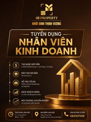 CƠ HỘI CHO NGƯỜI MỚI: CHUYÊN VIÊN KINH DOANH 🌸🌸