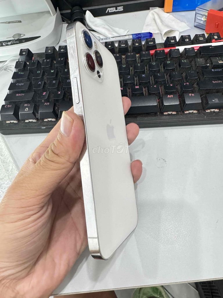 💥💥💥 Thanh Lý 12promax 128gb. Mua bán Điện thoại tại Thị xã Bến Cát Bình Dương được đăng bởi Thái Sơn Mobile Bán Trả Góp hình 1