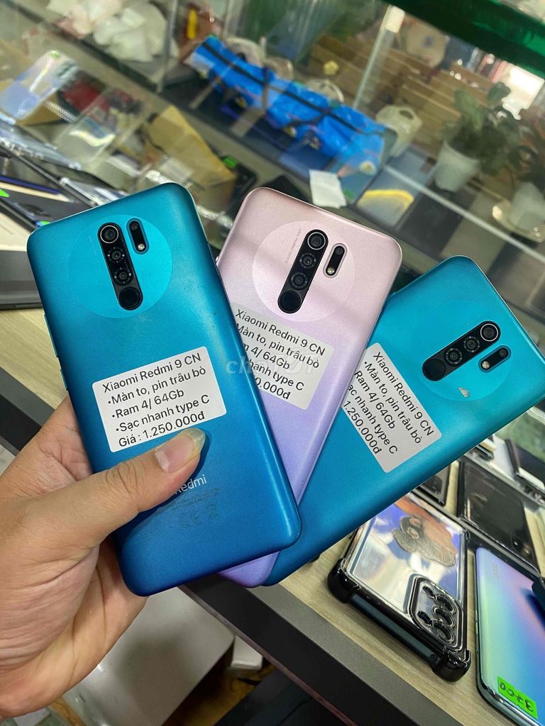 Xiaomi Redmi 9 64GB. Mua bán Điện thoại tại Thành phố Bến Tre Bến Tre được đăng bởi Điện thoại Bến Tre giá rẻ hình 1