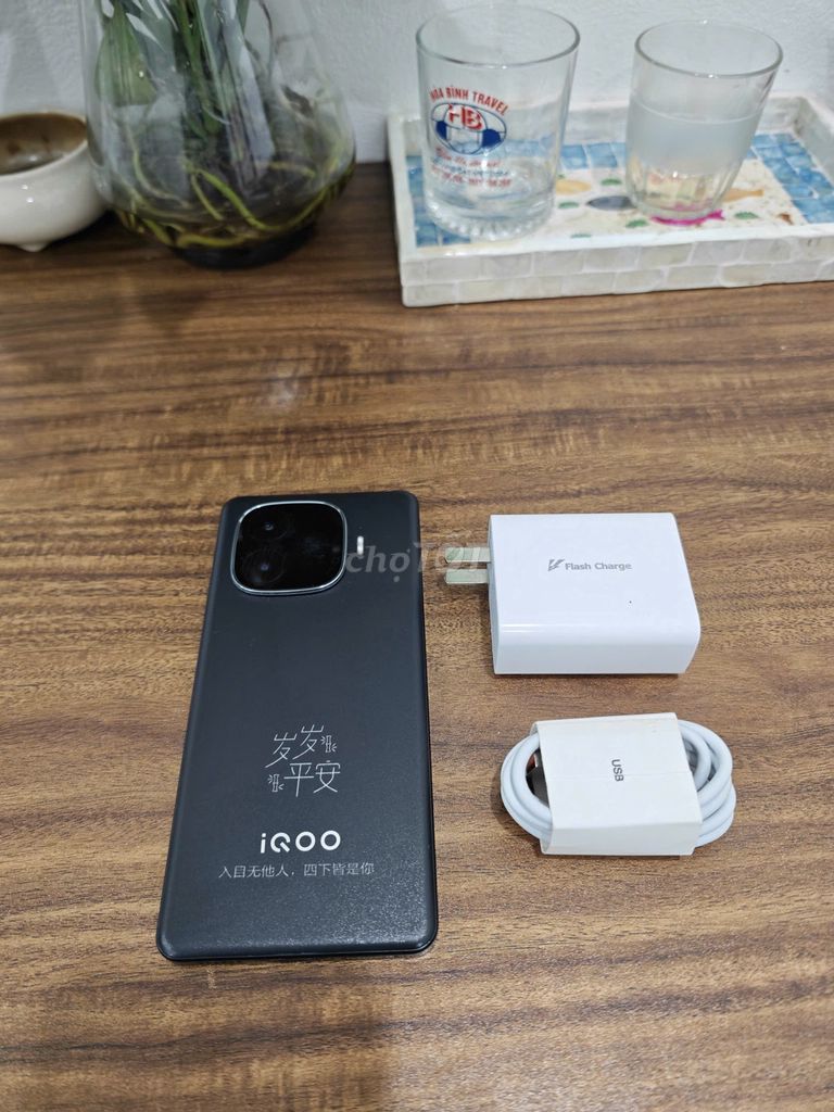 Vivo IQOO Z9 Turbo 5G 12/256 Đen sạc 80w có COD. Mua bán Điện thoại tại Quận Hoàng Mai Hà Nội được đăng bởi Trần Ngọc Hiếu hình 1