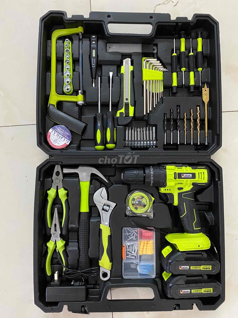 Bộ dụng cụ máy khoan Zhipu 123 món. Mua bán Đồ chuyên dụng, Giống nuôi trồng tại Quận Thanh Xuân Hà Nội được đăng bởi Hữu Hải hình 1