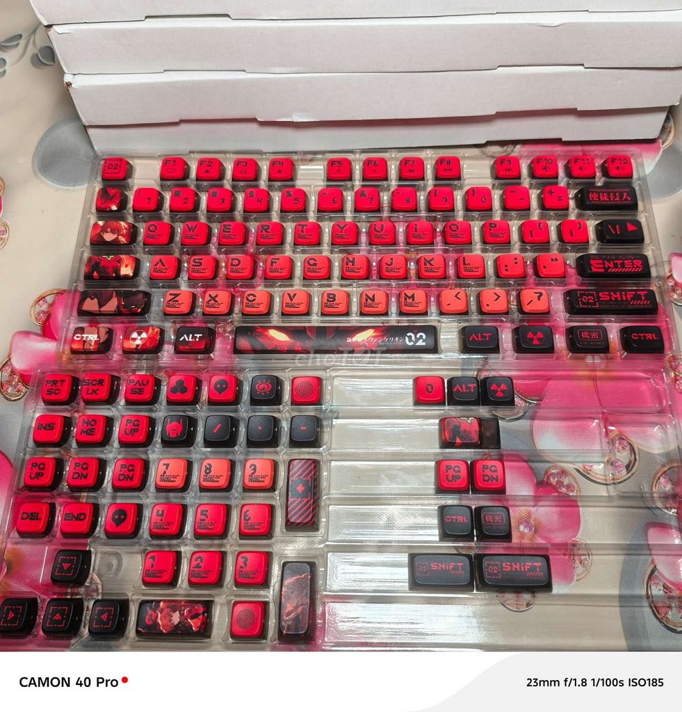 Keycap Asuka | Xuyên Led Kiểu Pudding. Mua bán Phụ kiện (Màn hình, Chuột...) tại Huyện Tháp Mười Đồng Tháp được đăng bởi Wakana Gojo hình 1