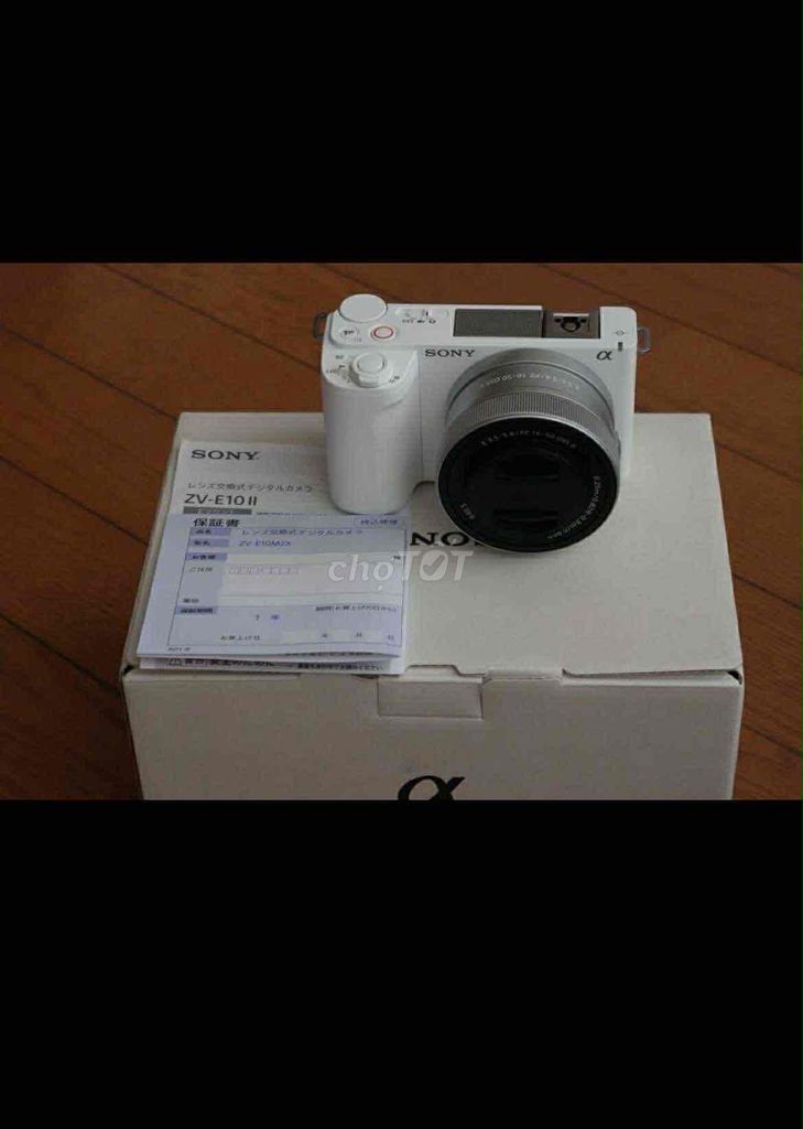 Máy ảnh Sony ZV-E10 II. Mua bán Máy ảnh, Máy quay tại Huyện Như Thanh Thanh Hóa được đăng bởi Qhuiny hình 1