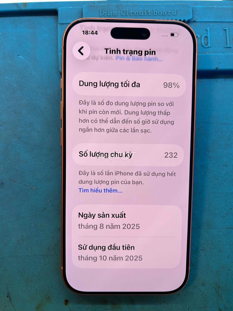 iPhone 17 Pro 256GB Cam. Mua bán Điện thoại tại Quận 4 Tp Hồ Chí Minh được đăng bởi hang hình 1