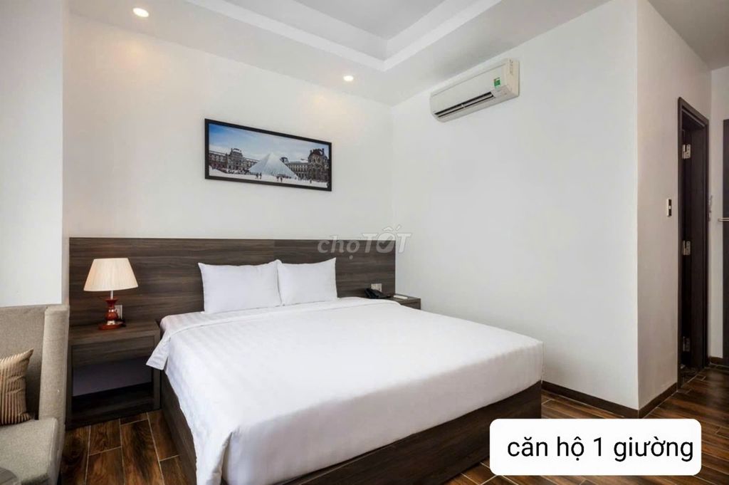 Cho thuê căn hộ khách sạn gần bãi tắm Hòn Chồng, Nha Trang