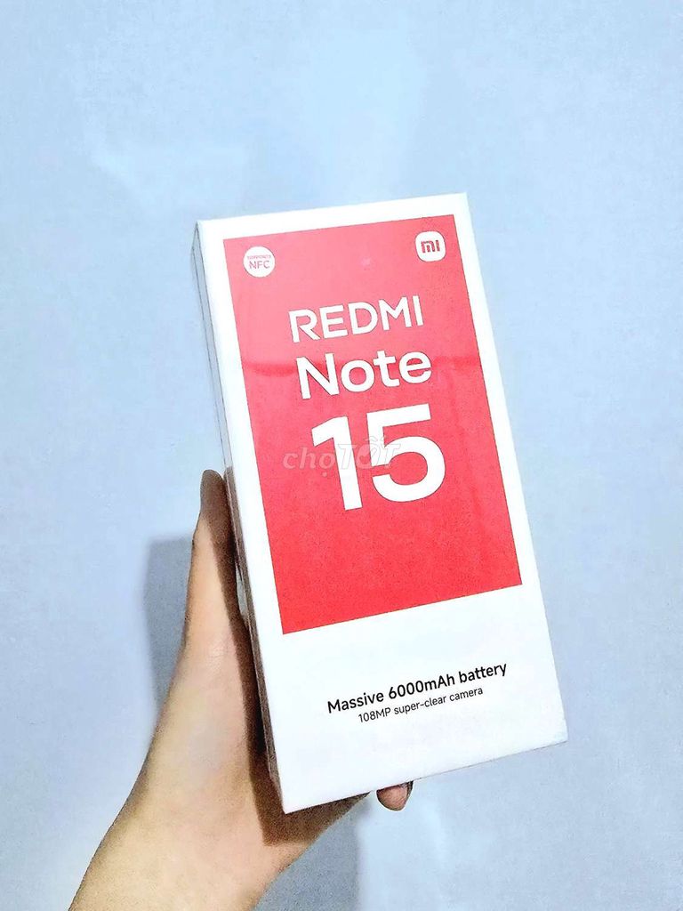 Xiaomi Redmi Note 15 8GB/256GB Tím New. Mua bán Điện thoại tại Quận Bình Tân Tp Hồ Chí Minh được đăng bởi Nguyên Anh hình 1