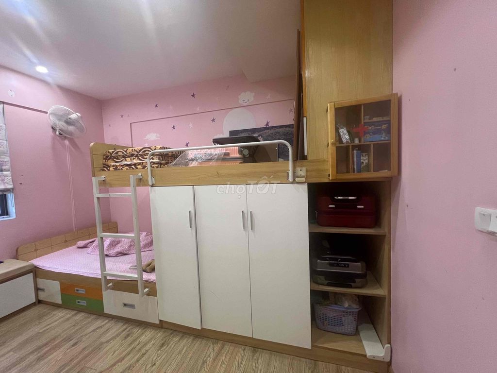 Giường tầng Gỗ trắng, nâu 2 tầng. Mua bán Giường, chăn ga gối nệm tại Quận Bắc Từ Liêm Hà Nội được đăng bởi Phạm Thị Ngọc hình 1