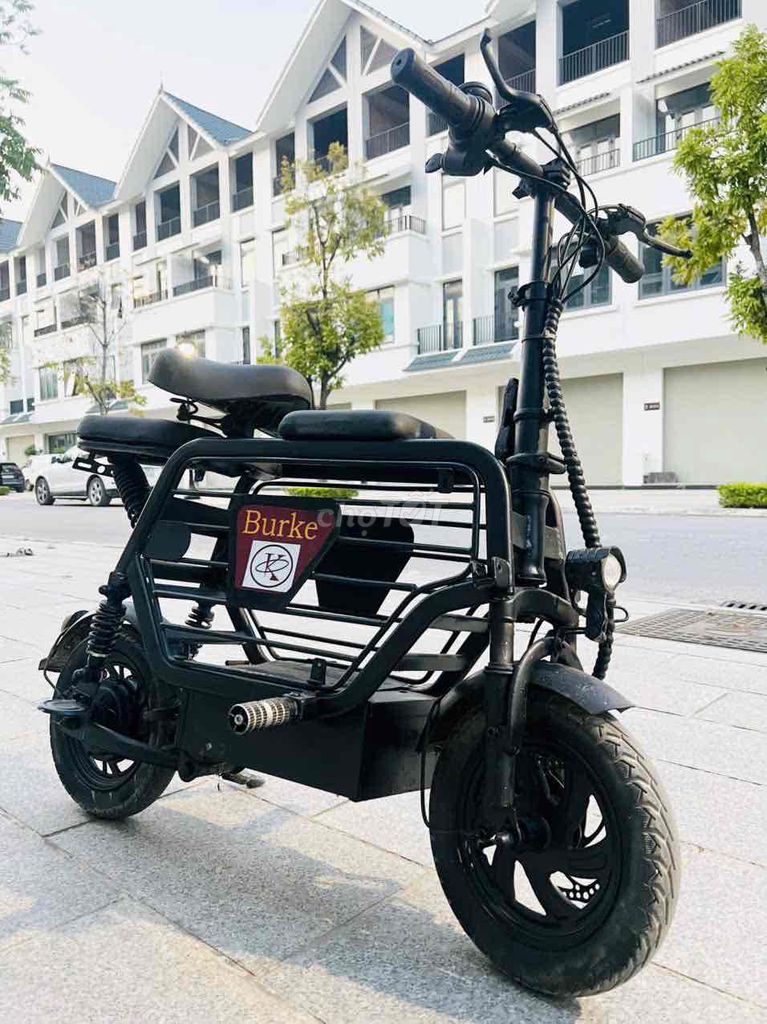 Xe đạp điện Burke Đen Gấp gọn. Mua bán Xe điện tại Quận Nam Từ Liêm Hà Nội được đăng bởi Bùi Anh Dũng hình 6