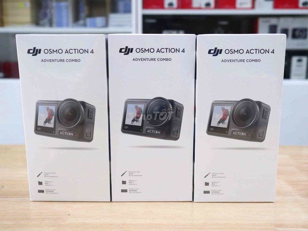 Osmo Action 4 Adventure Combo new chỉ 8tr190. Mua bán Máy ảnh, Máy quay tại Thành phố Thủ Dầu Một Bình Dương được đăng bởi Chinh Lee hình 1