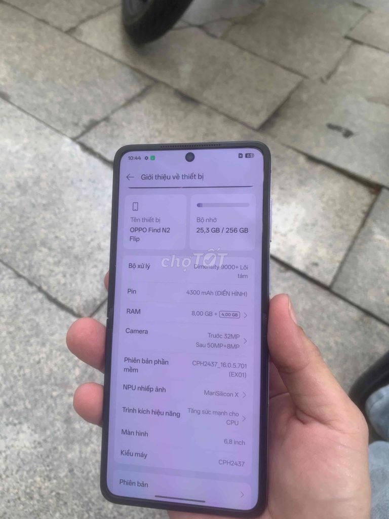 OPPO Find N2 Flip Tím 8GB/256GB gl. Mua bán Điện thoại tại Thành phố Vũng Tàu Bà Rịa - Vũng Tàu được đăng bởi nguyễn hình 1