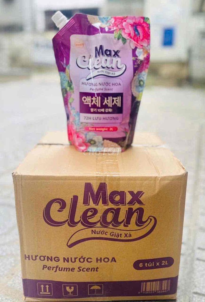 Nước giặt xả Max Clean. Mua bán Nội thất, đồ gia dụng khác tại Huyện Kiến Thuỵ Hải Phòng được đăng bởi Hà Ngọc  hình 1