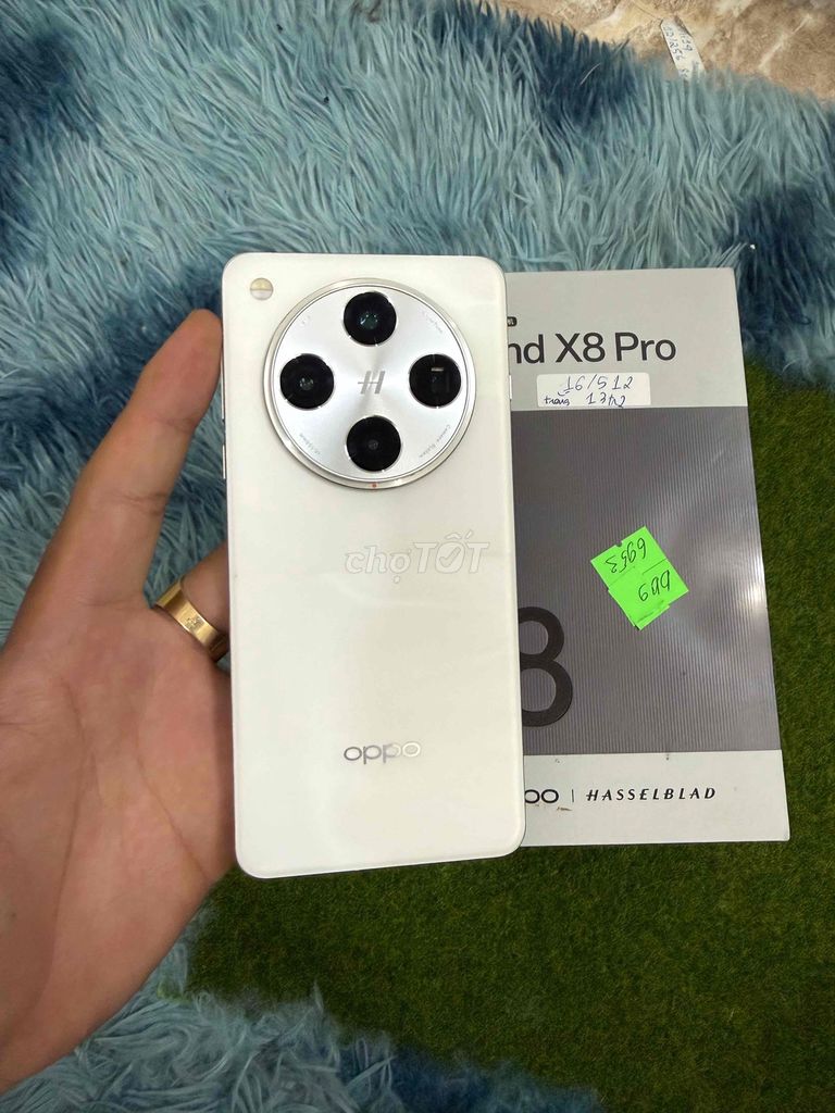 Oppo Find X8 Pro ram 16/512gb fullbox. Mua bán Điện thoại tại Quận Tân Bình Tp Hồ Chí Minh được đăng bởi Nguyễn Thắng Mobile hình 1