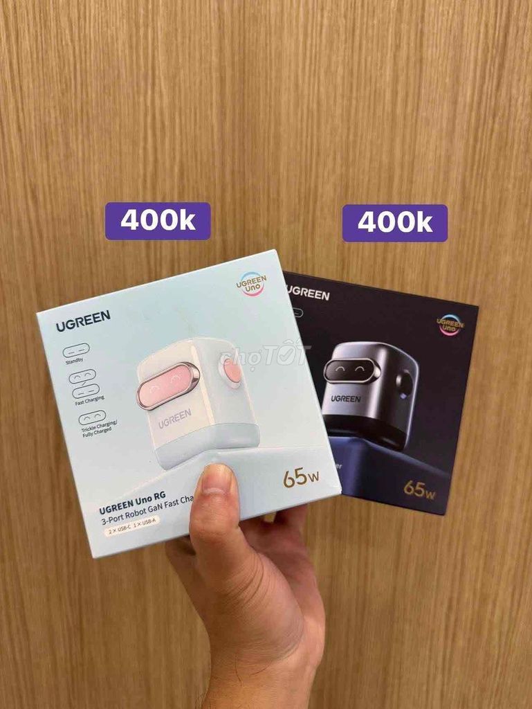 Sạc UGREEN Uno RG 65W Trắng. Mua bán Phụ kiện (Màn hình, Chuột...) tại Thành phố Bà Rịa Bà Rịa - Vũng Tàu được đăng bởi Ngọc hình 1