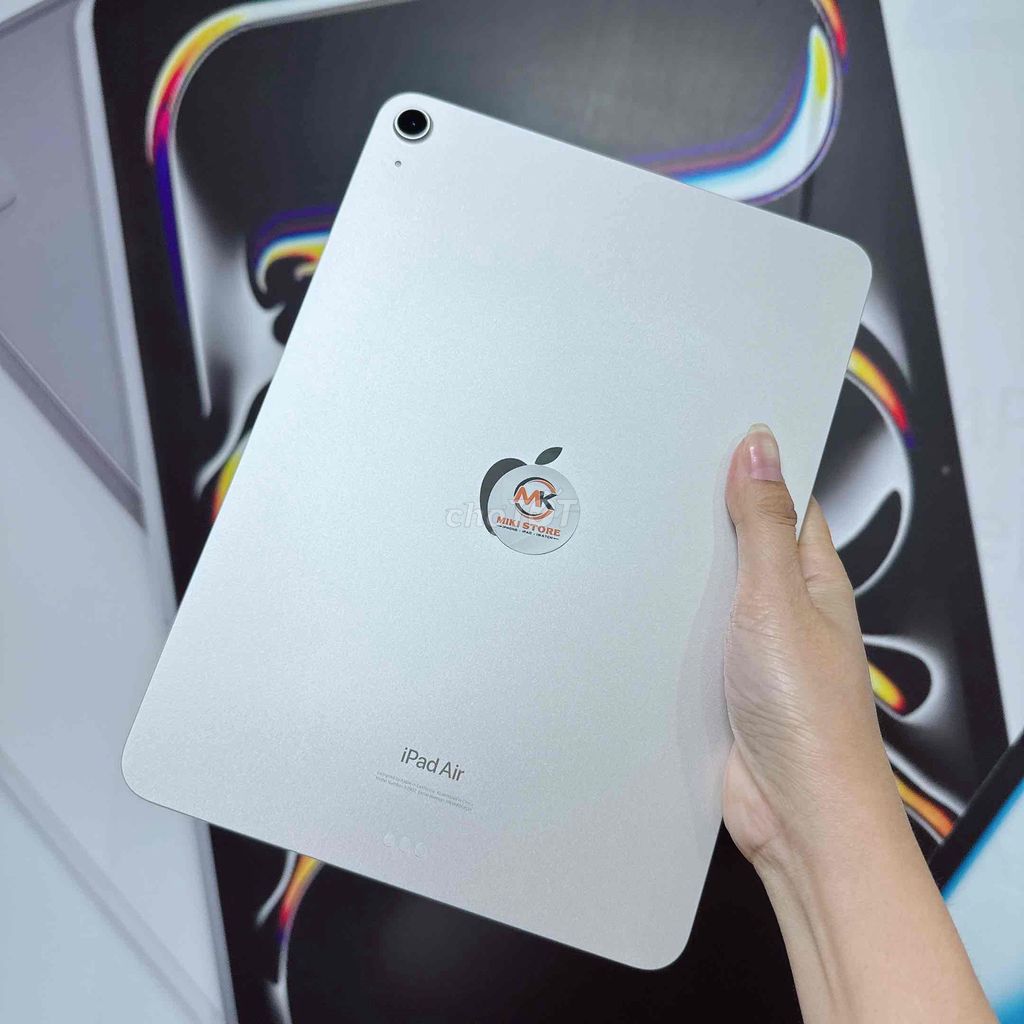Apple iPad Air 6 M2 128GB Wifi Starlight 99% đẹp. Mua bán Máy tính bảng tại Quận 10 Tp Hồ Chí Minh được đăng bởi Miki Store hình 1