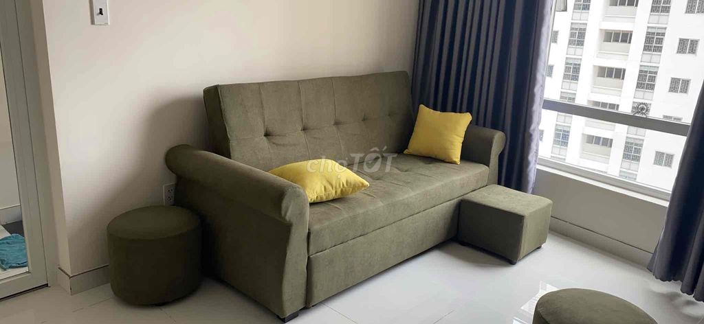 Sofa giường Vải Xám xanh 1m9x1m9 đã sử dụng. Mua bán Bàn ghế tại Quận 6 Tp Hồ Chí Minh được đăng bởi Mẫn hình 1