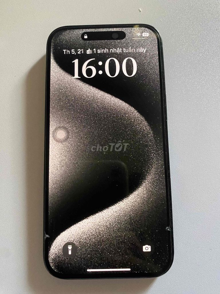Apple iPhone 15 Đen Đã thay lưng. Mua bán Điện thoại tại Quận Thanh Khê Đà Nẵng được đăng bởi Huyền Trần hình 1