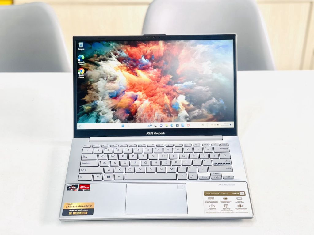 Asus Vivobook Go 15 Ryzen 5-7520U bảo hành 1/2027. Mua bán Laptop tại Quận Hải Châu Đà Nẵng được đăng bởi LAPTOP CỦ GIÁ RẺ ĐÀ NẴNG hình 1