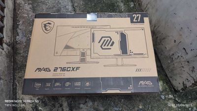 Màn hình MSI MAG 276CXF 27" 280Hz, lướt bh 2028. Mua bán Phụ kiện (Màn hình, Chuột...) tại Quận 3 Tp Hồ Chí Minh được đăng bởi Tiến Nguyễn