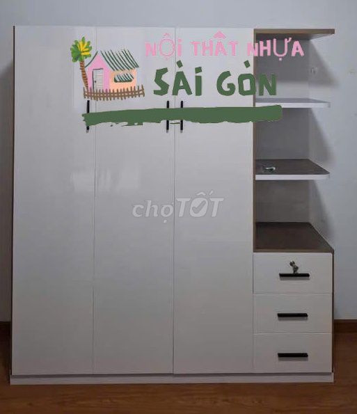 Tủ quần áo Nhựa Tủ quần áo<Tủ quần áo<. Mua bán Tủ, kệ gia đình tại Quận 12 Tp Hồ Chí Minh được đăng bởi Cửa Hàng Nội Thất hình 1