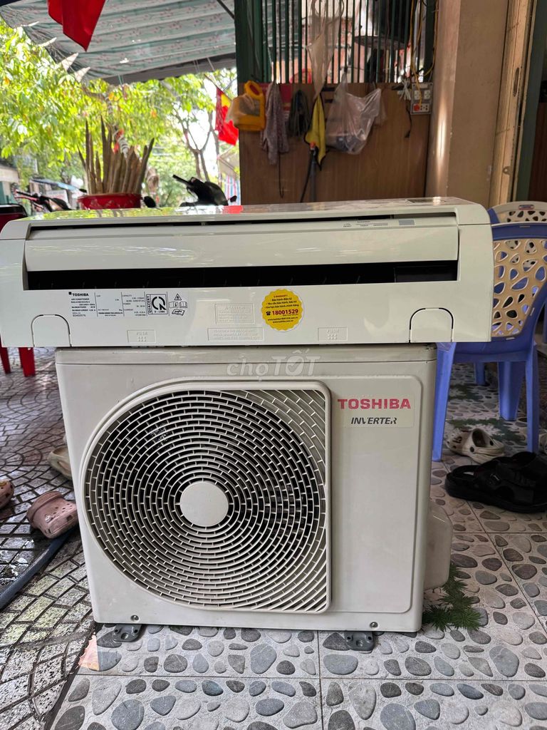 Máy lạnh Toshiba Inverter Trắng Tiết kiệm điện. Mua bán Máy lạnh, điều hoà tại Quận Hải Châu Đà Nẵng được đăng bởi Ngọc Thanh hình 1