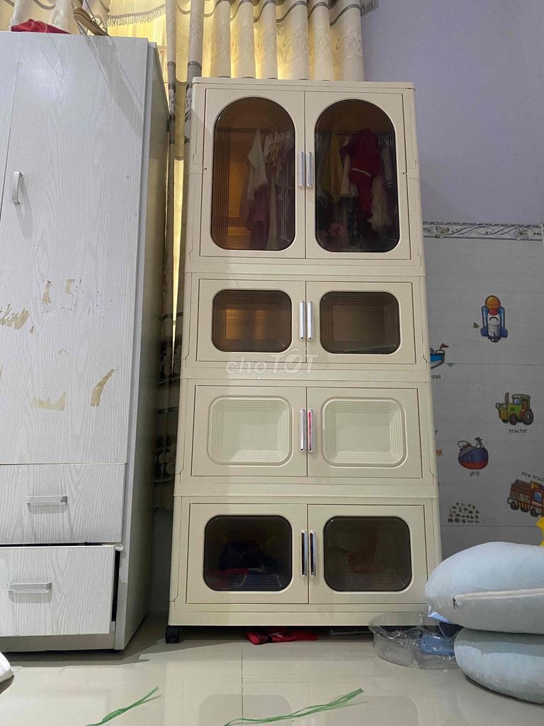 Tủ quần áo nhựa 1m8 Trẻ em/Gia đình. Mua bán Tủ, kệ gia đình tại Huyện Châu Đức Bà Rịa - Vũng Tàu được đăng bởi TRADER NGHĨA THÀNH hình 1