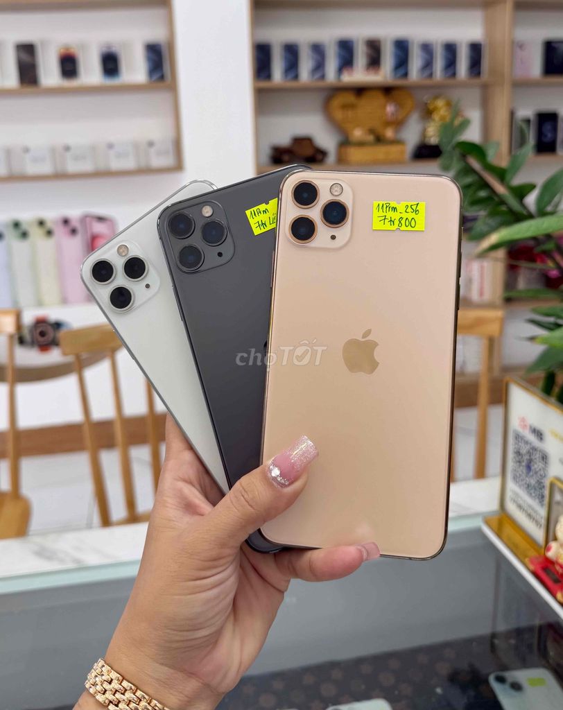 Apple iPhone 11 Pro Max 256GB Vàng. Mua bán Điện thoại tại Thành phố Long Xuyên An Giang được đăng bởi  Đặng Lý hình 1