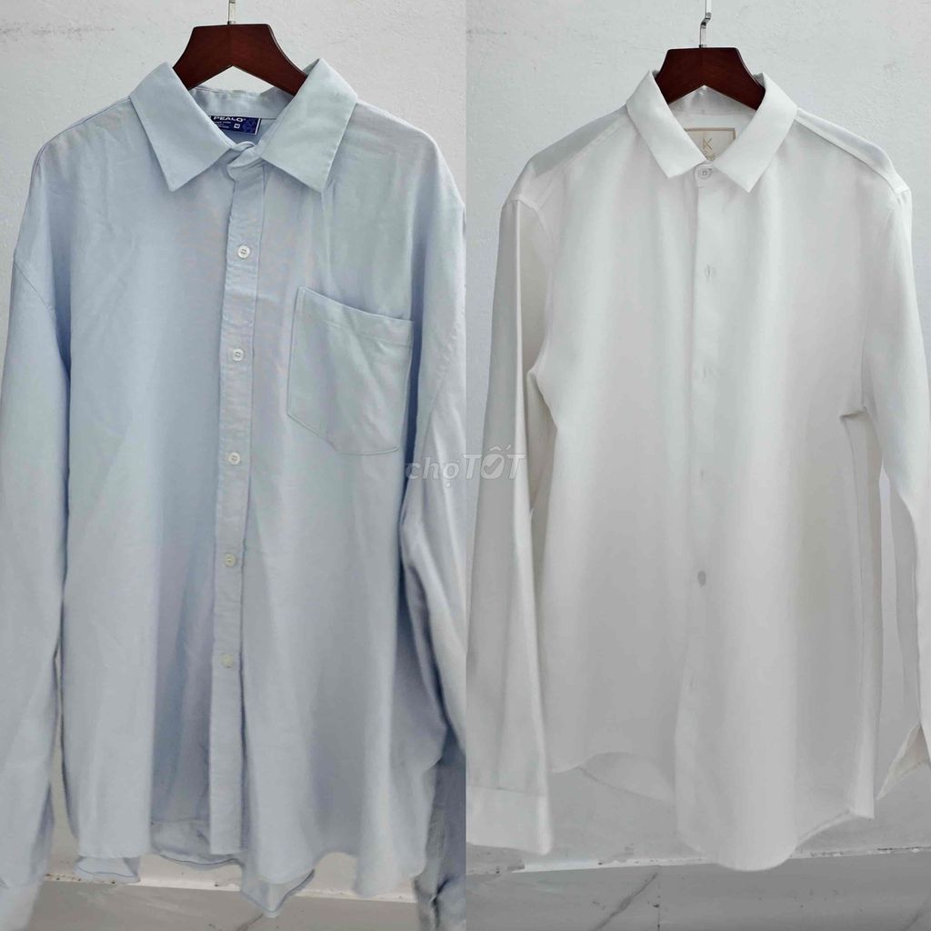 80k hai chiếc áo somi sz L. Mua bán Quần áo tại Quận Hoàng Mai Hà Nội được đăng bởi Vy hình 1