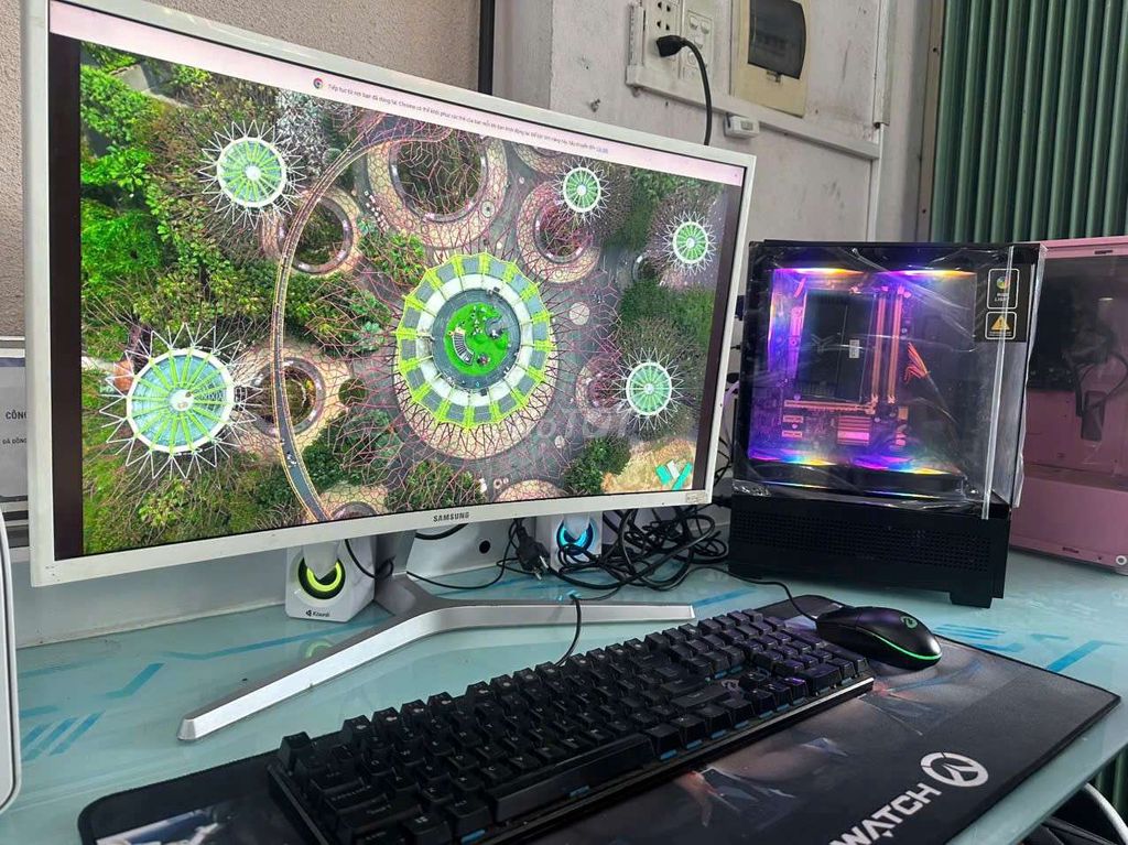 bộ pc i7, ram 8GB, ssd 120g, màn 27 cong. Mua bán Máy tính để bàn tại Quận Cẩm Lệ Đà Nẵng được đăng bởi linh nguyen hình 1