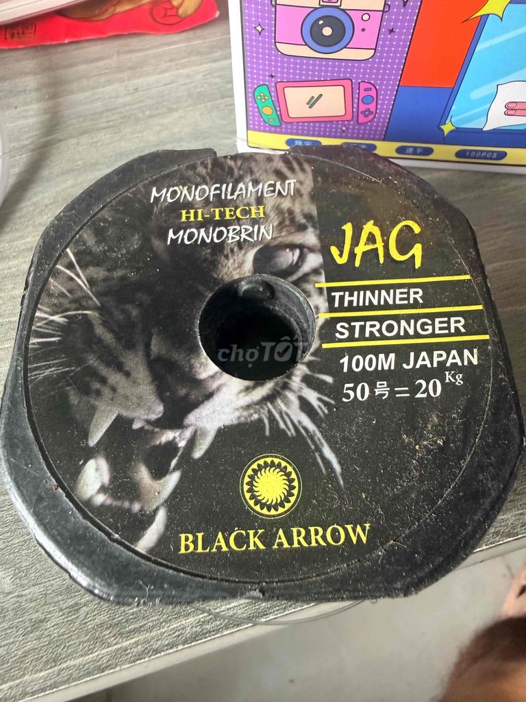 Dây câu Black Arrow JAG Monofilament Nhật Bản. Mua bán Đồ thể thao, Dã ngoại tại Huyện Bình Chánh Tp Hồ Chí Minh được đăng bởi Phan Phước Hiền hình 1
