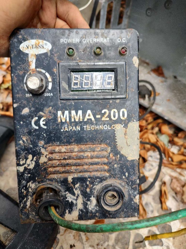Máy hàn V.TASS MMA-200 Hỏng. Mua bán Đồ chuyên dụng, Giống nuôi trồng tại Huyện Long Điền Bà Rịa - Vũng Tàu được đăng bởi Nguyễn Huy hình 1