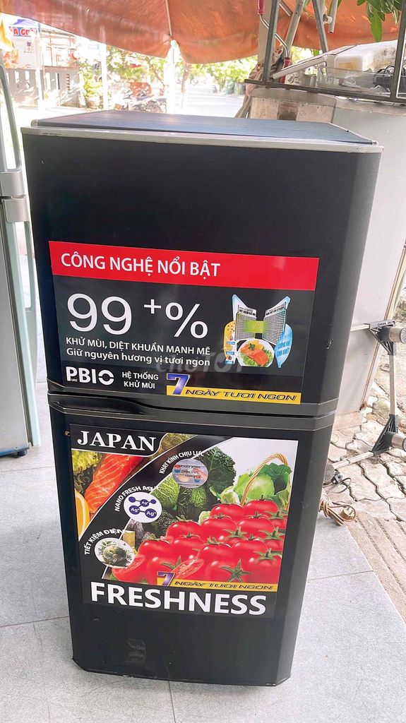 Tủ lạnh Japan màu Đen. Mua bán Tủ lạnh tại Quận Cẩm Lệ Đà Nẵng được đăng bởi cường ng hình 1