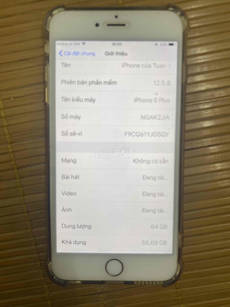 Apple iPhone 6 Plus 64GB Vàng gold. Mua bán Điện thoại tại Huyện Đông Anh Hà Nội được đăng bởi Anh Tuấn hình 1